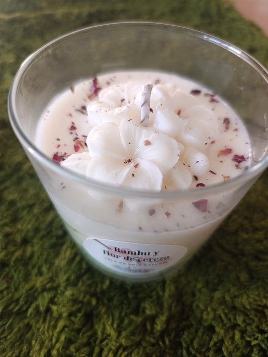 Bambú & flor de cerezo 🌸