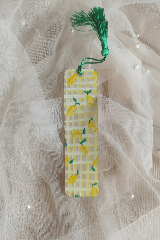 Marcapáginas limones