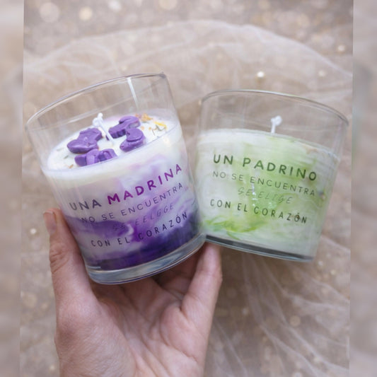 Velas padrino y madrina